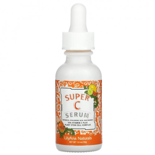 Lilyana Naturals, Сыворотка Super C, 30 г (1,0 унция)