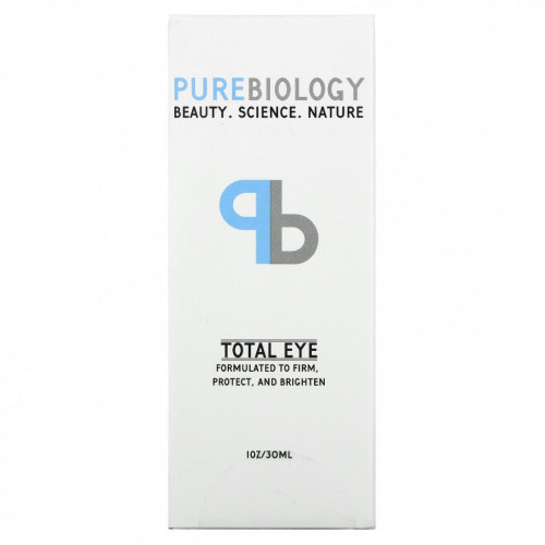 Pure Biology, Total Eye, 30 мл (1 унция)