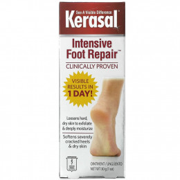 Kerasal, Intensive Foot Repair, мазь для интенсивного восстановления кожи стоп, 30 г (1 унция)