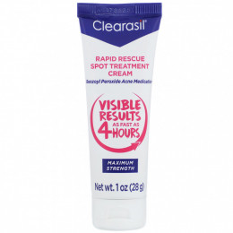 Clearasil, Rapid Rescue, крем для лечения акне, 28 г (1 унция)