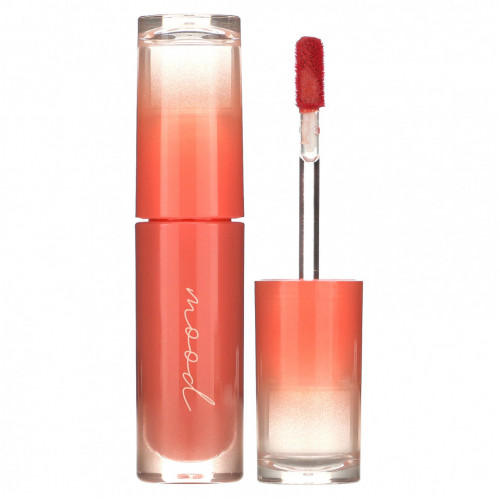 Peripera, Ink Mood Glowy Tint, оттенок 02 Coral Influencer, 4 г (0,14 унции)