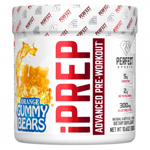 Perfect Sports, iPrep, Advanced Pre-Workout, апельсиновые мармеладки, 300 г (10,6 унции)