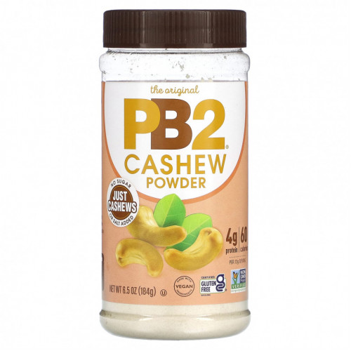 PB2 Foods, The Original PB2, порошок из кешью, 184 г (6,5 унции)