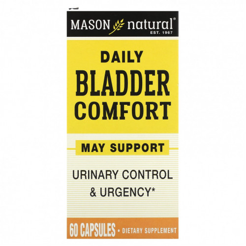 Mason Natural, Daily Bladder Comfort, 60 капсул