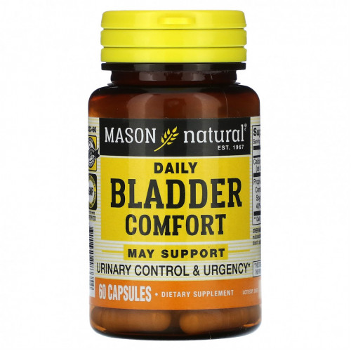 Mason Natural, Daily Bladder Comfort, 60 капсул