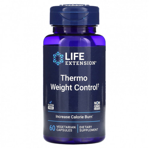 Life Extension, Thermo Weight Control, 60 вегетарианских капсул