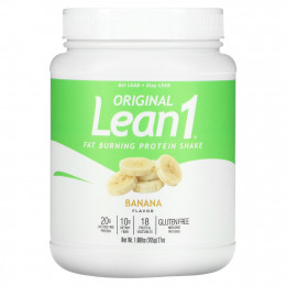 Lean1, Original, жиросжигающий протеиновый коктейль, банан, 765 г (1,68 фунта)