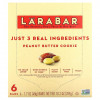 Larabar, The Original Real Fruit & Nut Bar, печенье с арахисовой пастой, 6 батончиков по 48 г (1,7 унции)