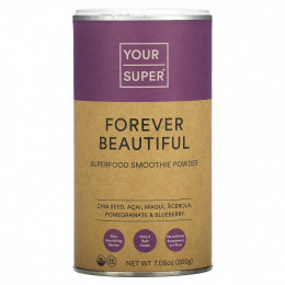 Your Super, Forever Beautiful, Superfood Smoothie Powder, 7.05 oz (200 g)