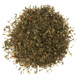 Heavenly Tea Leaves, Органическая перечная мята, цельнолистовой травяной тизан, 1 фунт (16 унций)