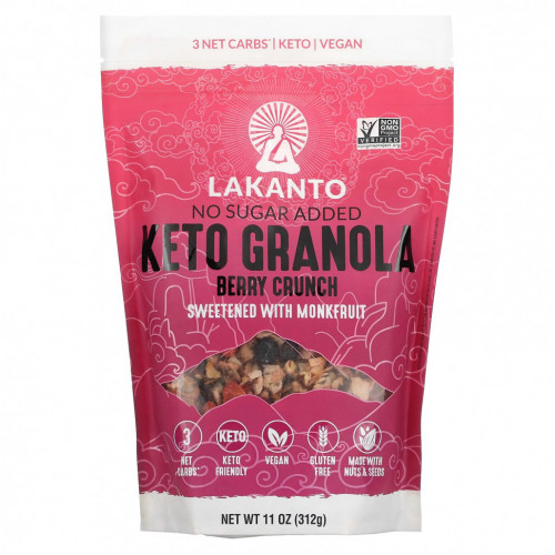 Lakanto, Keto Granola, Berry Crunch, 11 oz (312 g)