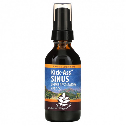 WishGarden Herbs, Kick-Ass Sinus, 59 мл (2 жидк. Унции)