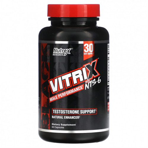 Nutrex Research, Black Series, Vitrix с NTS-6, 60 капсул