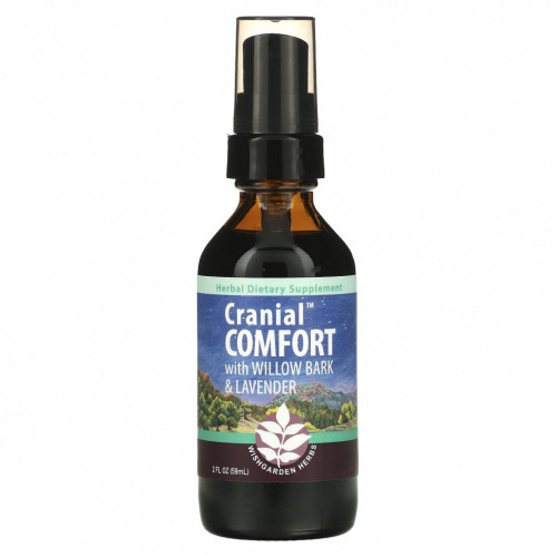 WishGarden Herbs, Cranial Comfort с корой ивы и лавандой, 59 мл (2 жидк. Унции)