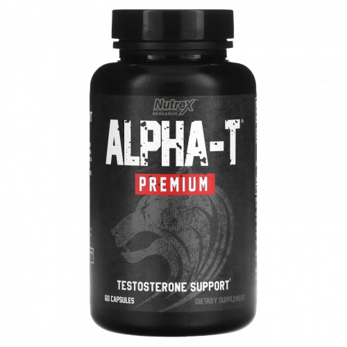 Nutrex Research, Alpha-T Premium, 60 капсул