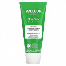 Weleda, Skin Food, уход за лицом, питательное очищающее масло на основе молока, 75 мл (2,5 жидк. Унции)