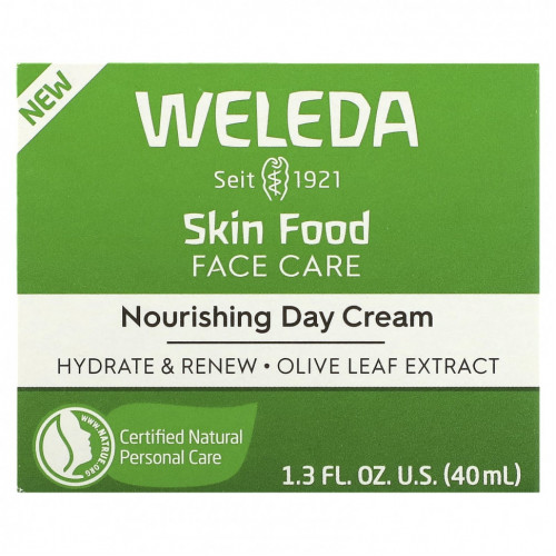 Weleda, Skin Food, уход за лицом, питательный дневной крем, 40 мл (1,3 жидк. Унции)