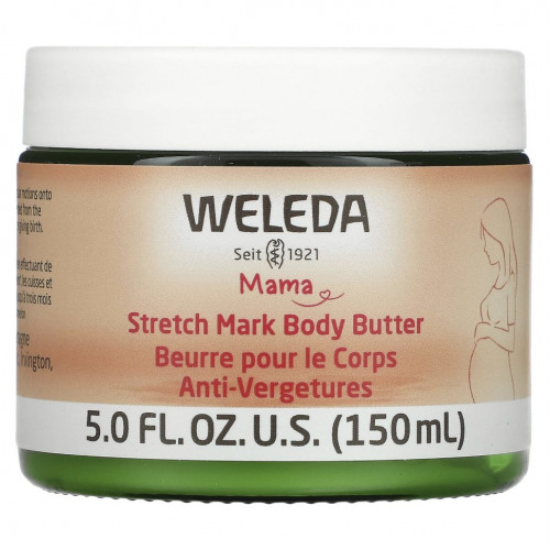 Weleda, Mama, масло для тела от растяжек, 150 мл (5 жидк. Унций)