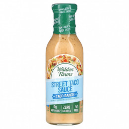 Walden Farms, Street Taco Sauce, Taco Ranch, 355 мл (12 жидк. Унций)