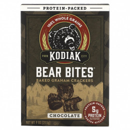 Kodiak Cakes, Bear Bites, запеченные крекеры с шоколадом, 255 г (9 унций)