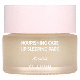 KLAVUU, Nourishing Care, ночная маска для губ, ваниль, 20 г (0,70 унции)