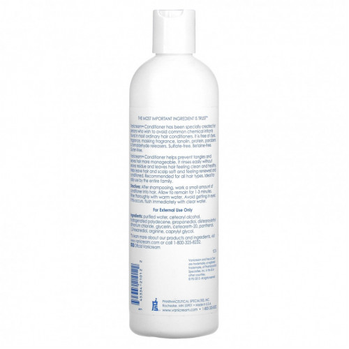 Vanicream, Conditioner, For Sensitive Skin, 12 fl oz (355 ml)