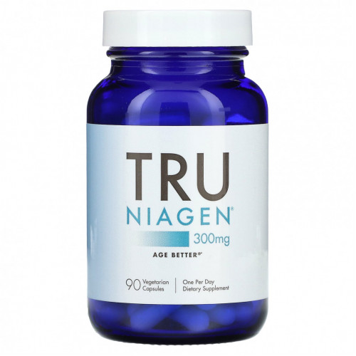 Tru Niagen, Age Better, 300 мг, 90 вегетарианских капсул