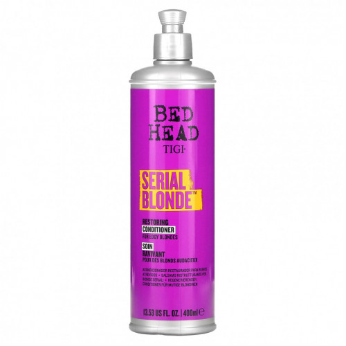 TIGI, Bed Head, Serial Blonde, восстанавливающий кондиционер, для дерзких блондинок, 400 мл (13,53 жидк. Унции)