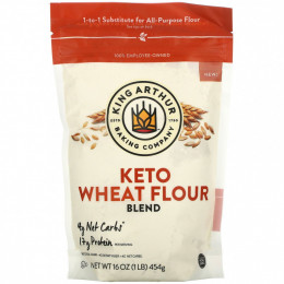 King Arthur Flour, Смесь пшеничной муки Keto, 454 г (16 унций)