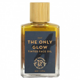 The Organic Skin Co., The Only Glow, тонирующее масло для лица, глубокий, 1 фл. (30 мл)