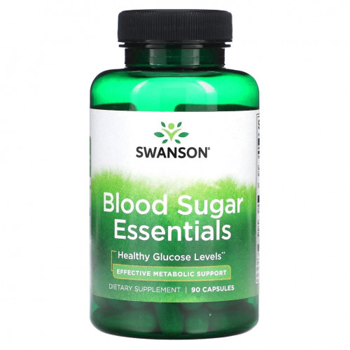 Swanson, Blood Sugar Essentials, 90 капсул