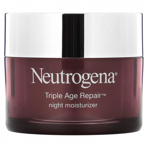 Neutrogena, Triple Age Repair, ночное увлажняющее средство, 48 г (1,7 унции)