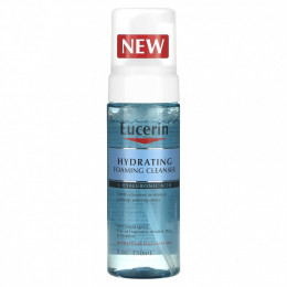 Eucerin, Hydrating Foaming Cleanser + Hyaluronic Acid, 5 oz (150 ml)