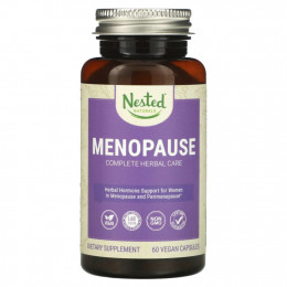 Nested Naturals, Menopause Complete Herbal Care, 60 веганских капсул