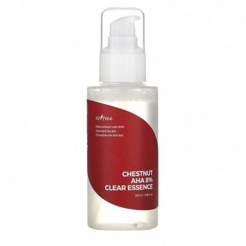 Isntree, Chestnut AHA 8% Clear Essence, 100 мл (3,38 жидк. Унции)