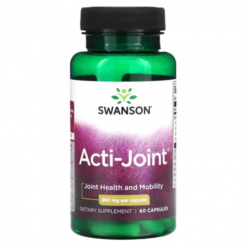 Swanson, Acti-Joint, 860 мг, 60 капсул