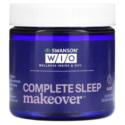 Swanson WIO, Complete Sleep Makeover, Sleep, 30-дневный запас