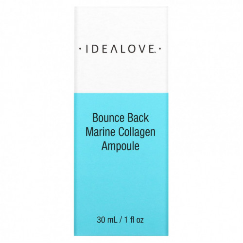 Idealove, Bounce Back, Marine Collagen Ampoule, сыворотка с морским коллагеном, 30 мл (1 жидк. унция)