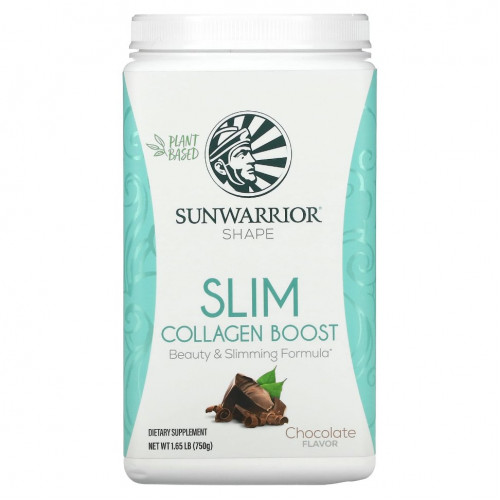 Sunwarrior, Shape, Slim Collagen Boost, шоколад, 750 г (1,65 фунта)