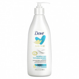 Dove, Лосьон для чувствительной кожи, без отдушек, 400 мл (13,5 жидк. Унции)