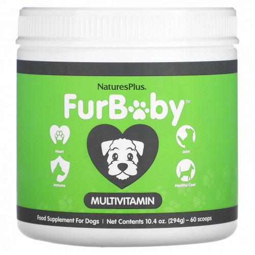 NaturesPlus, FurBaby, мультивитамины для собак, 294 г (10,4 унции)