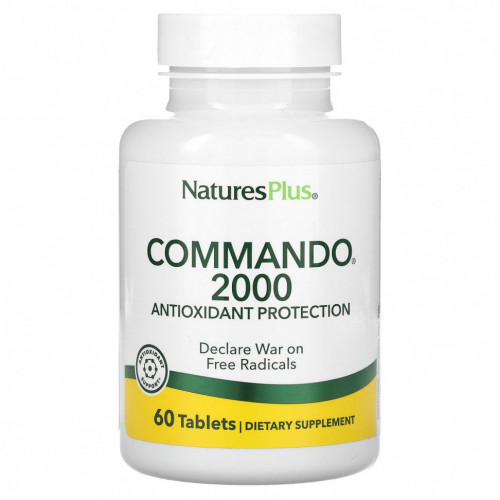 NaturesPlus, Commando 2000`` 60 таблеток