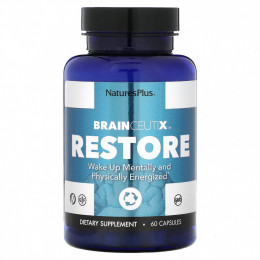 NaturesPlus, BrainCeutix Restore, 60 капсул