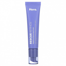 Hero Cosmetics, Rescue Retinol, ночной восстанавливающий крем, 30 мл (1,014 жидк. Унции)