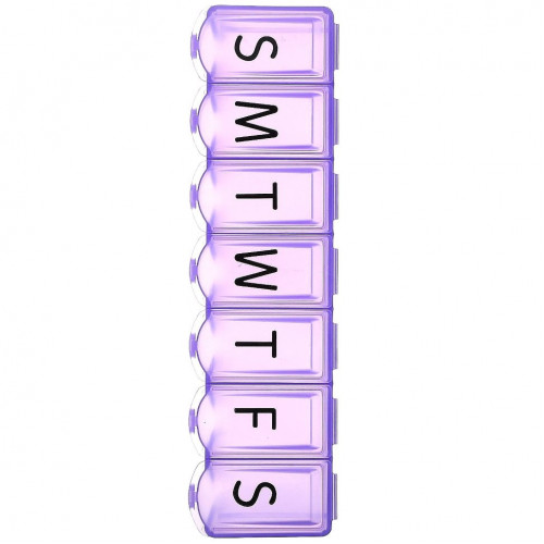 Apex, 7-дневный органайзер для таблеток Ultra Bubble-Lok, XL, 1 таблетница