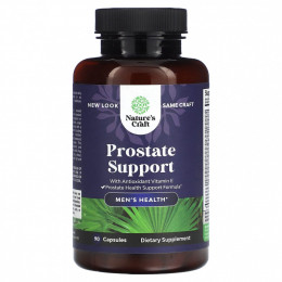 Natures Craft, Prostate Support, для мужского здоровья, 90 капсул