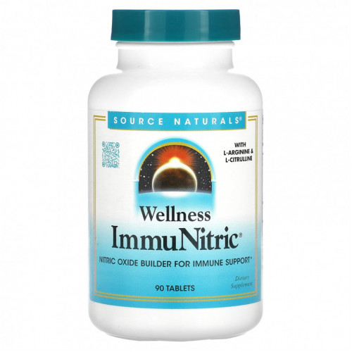 Source Naturals, Wellness ImmuNitric`` 90 таблеток