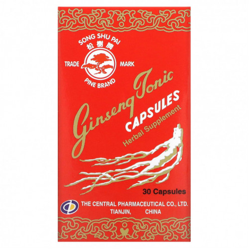 Song Shu Pai, Ginseng Tonic, 30 Capsules