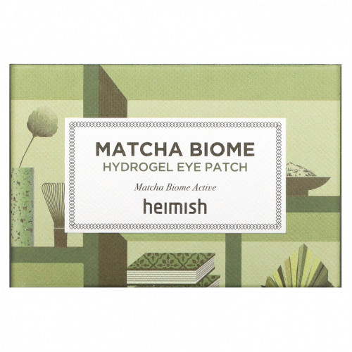 Heimish, Matcha Biome, гидрогелевые патчи для глаз, 60 патчей, 1,4 г каждый