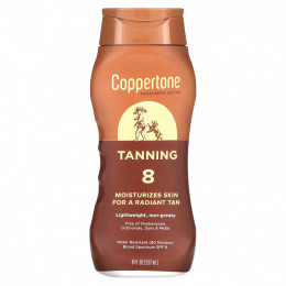 Coppertone, Sunning, солнцезащитный лосьон, SPF 8, 237 мл (8 жидк. Унций)